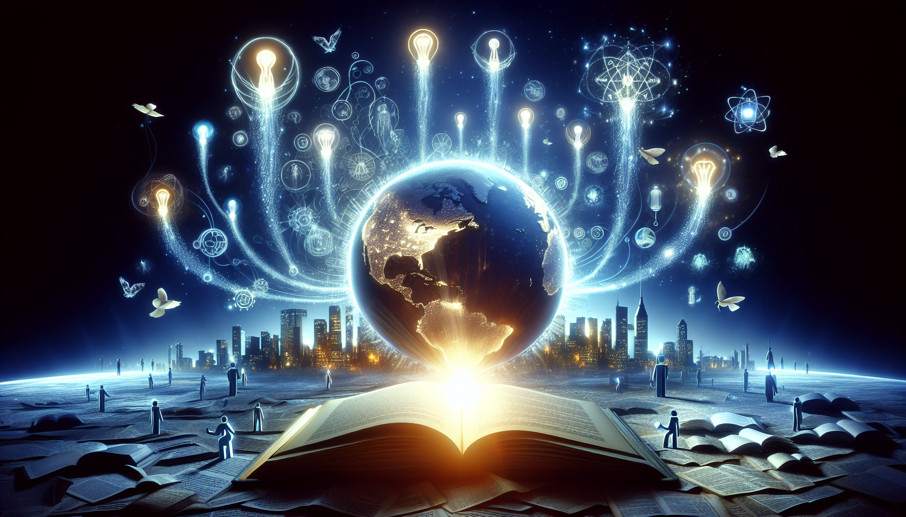 Bioluminescent Bragging Rights? We Light Up the World with Ideas, Not Bioluminescence