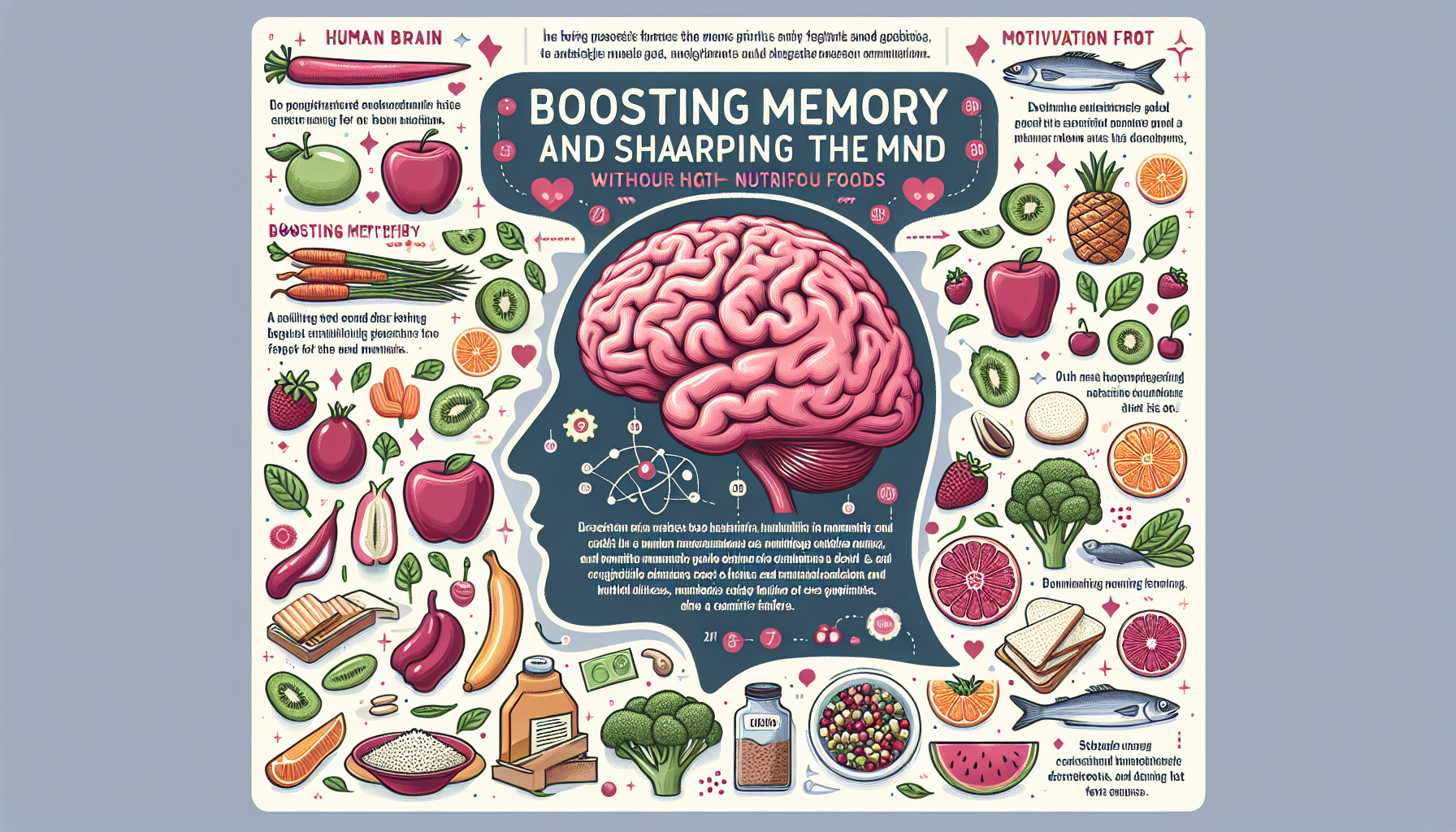 Brain Gains: Sharpen Your Mind and Boost Memory with Nutritious Food Choices