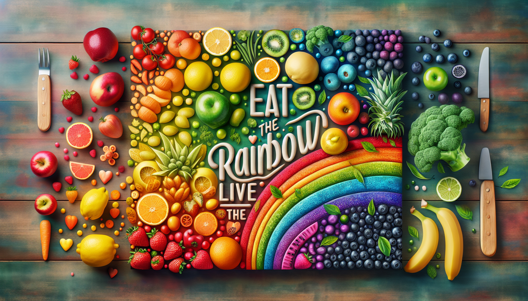 Eat the Rainbow, Live the Dream: Unleash the Vibrant Potential of a Colorful Diet