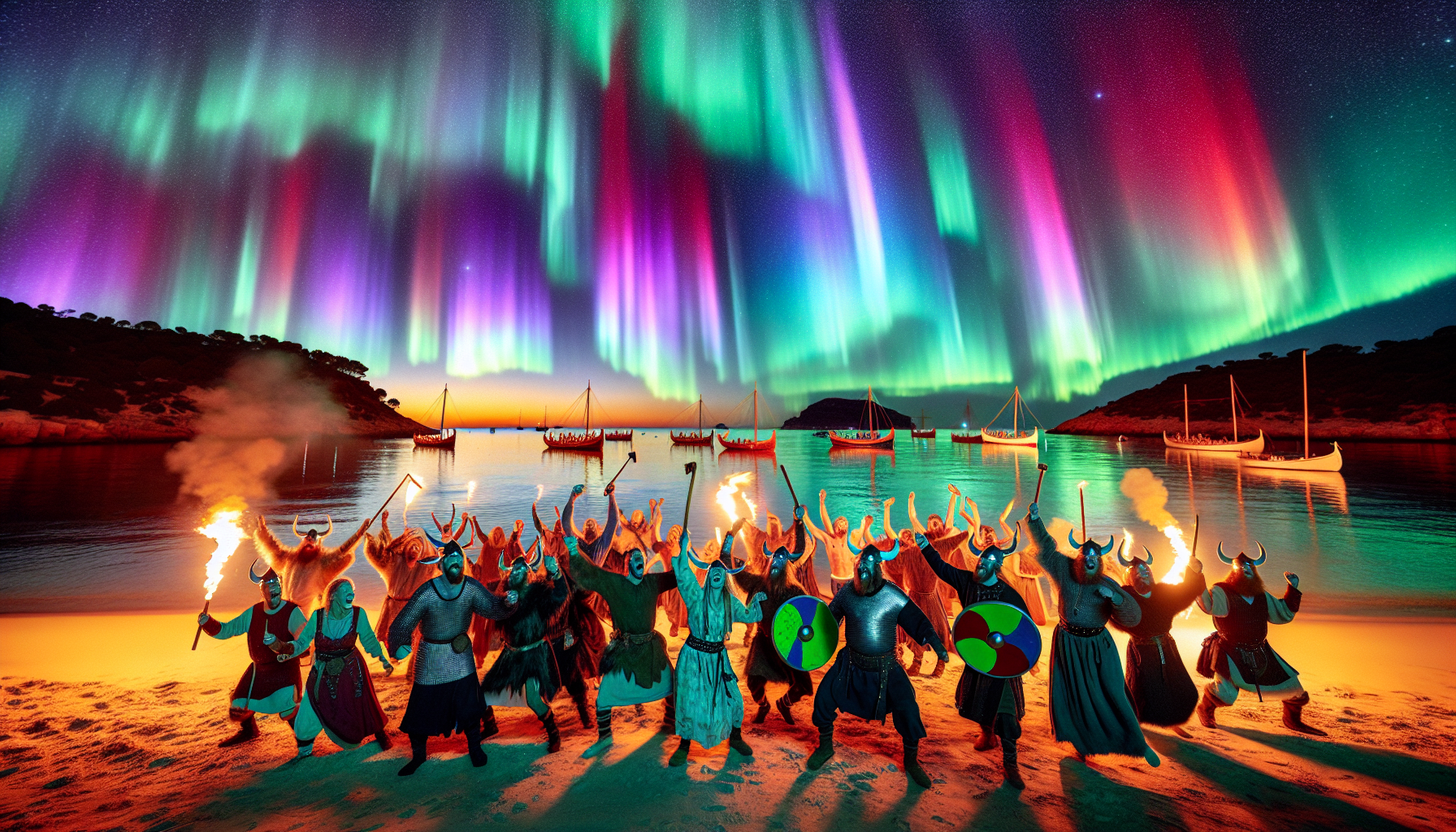 Northern Lights, Techno Beats: Vikings Go Disco in Ibiza, 865 A.D.