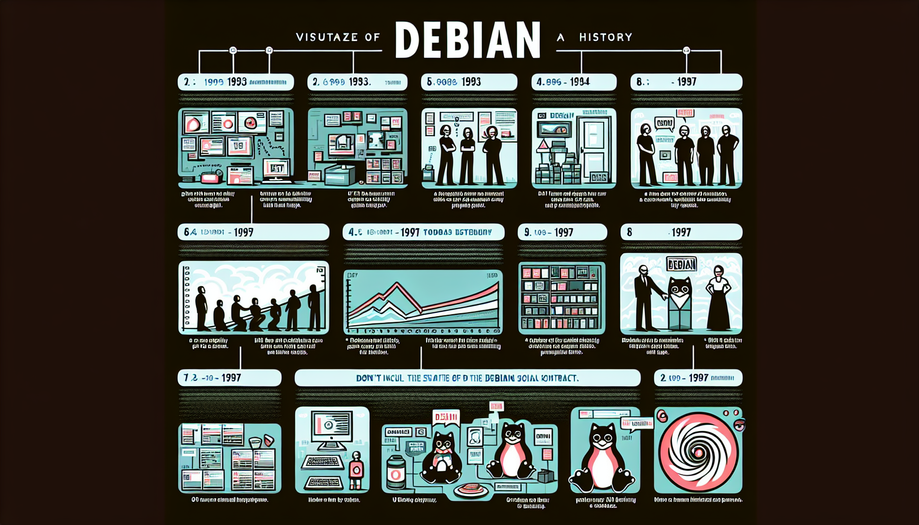 History of Debain