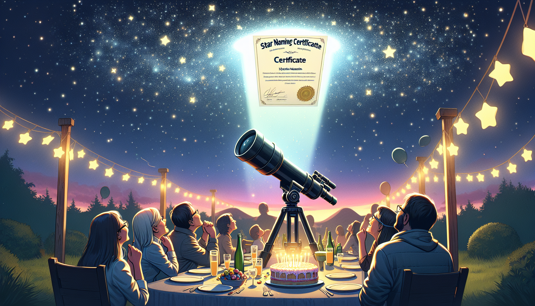 Gifting the Galaxy: Naming a Star After the Birthday Boy/Girl - Now That's One Stellar Present!