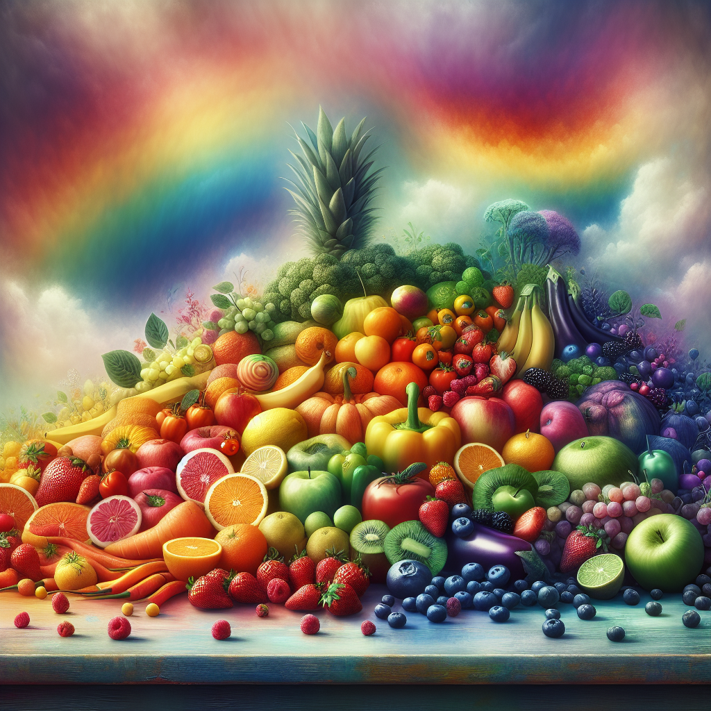 Eat the Rainbow, Live the Dream: Unleash the Vibrant Potential of a Colorful Diet