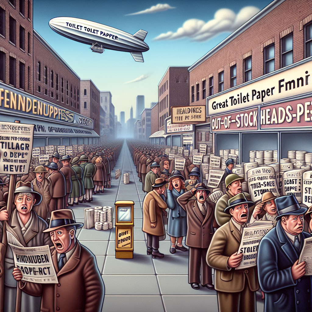 From Headlines to Hindenburg: The Great Toilet Paper Famine of 1943