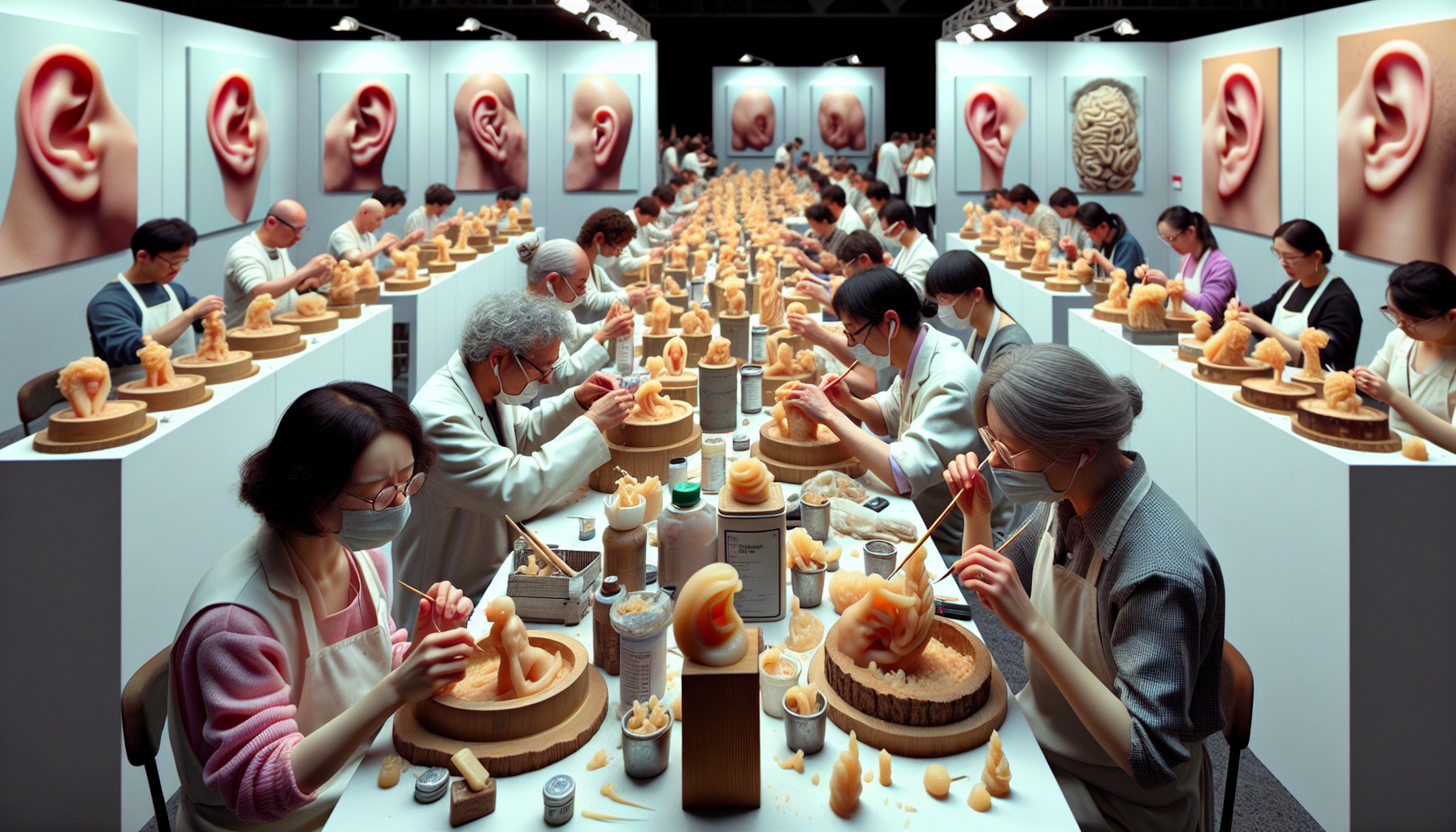 Competitive Ear Wax Sculpting: From Ear Canals to Canvas, the Unsung Art of Auditory Debris