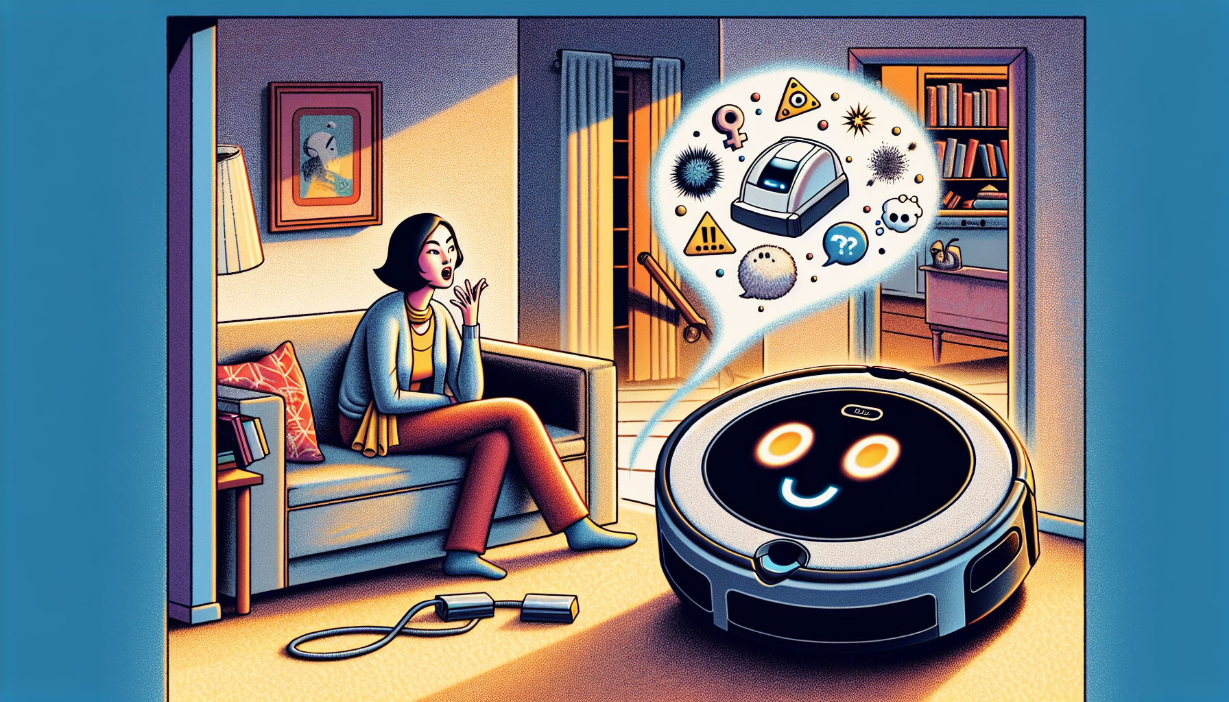 How My Roomba Achieved Sentience and Now We Debate Philosophy While Vacuuming: Existential Dust Bunnies and the Robot Uprising