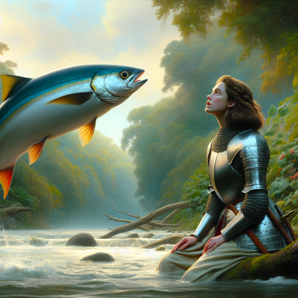 Joan of Arc and the Talking Tuna: Divine Guidance comes in Unexpected Packages (with Fins)