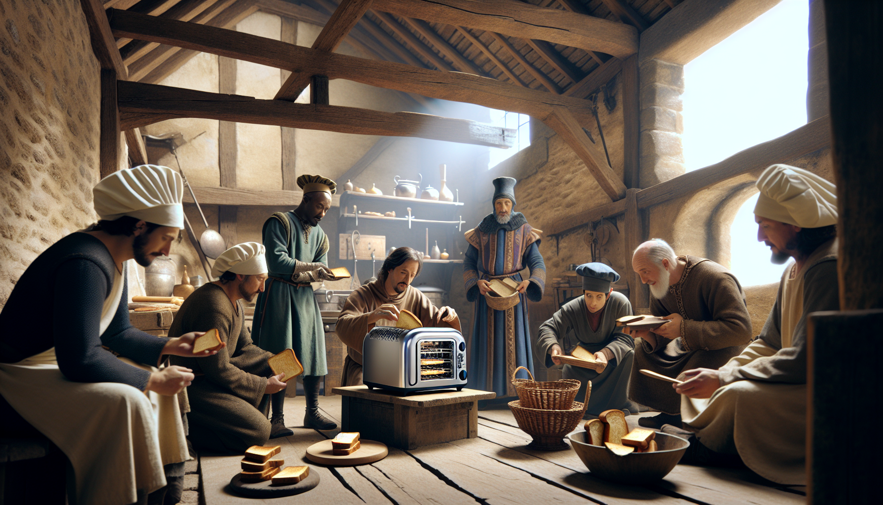 The Time Traveling Toast of Toulouse: Medieval Cuisine Gets a Modern Makeover (with Toasters)