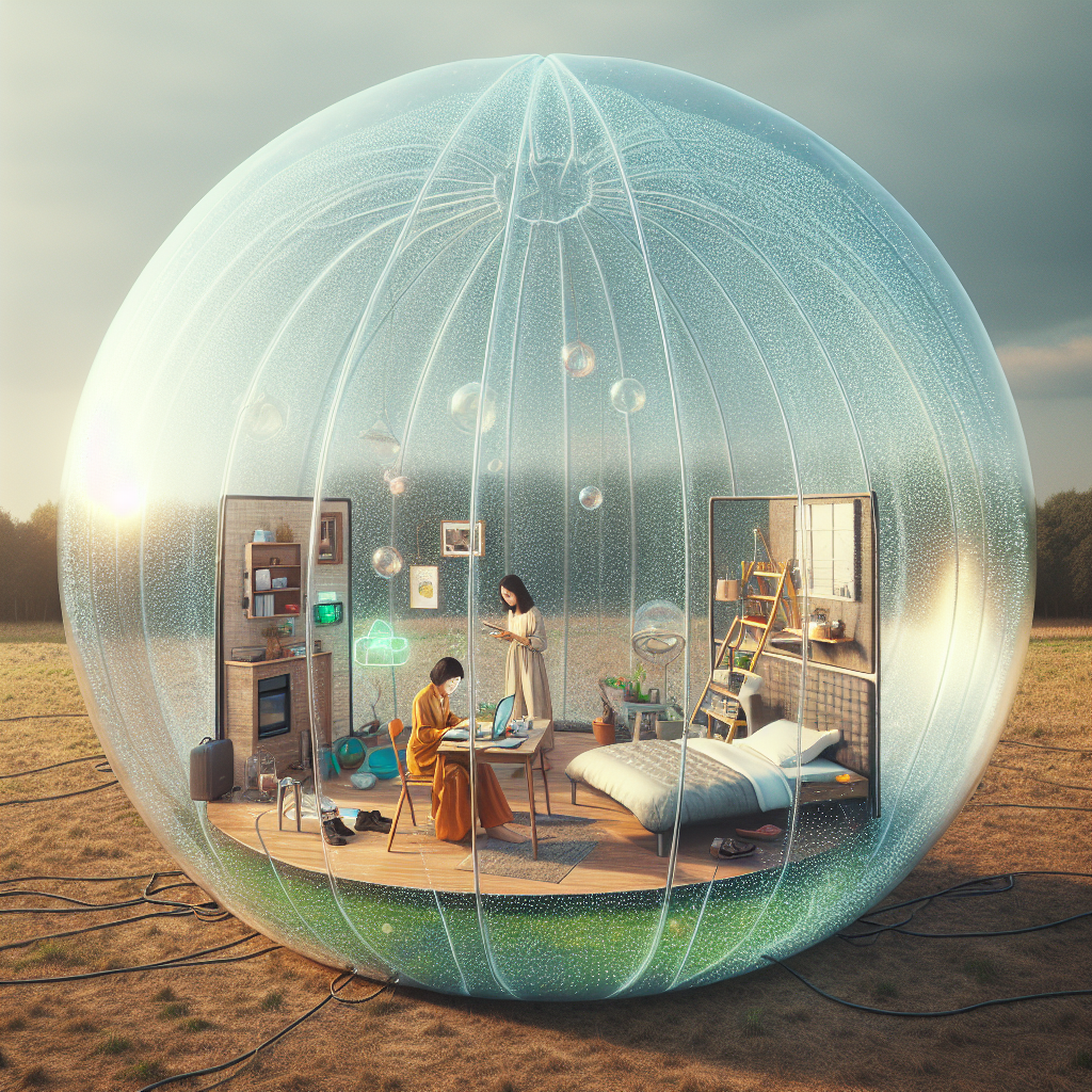 I Tried Living Inside a Bubble for a Year: Lessons Learned from Inflatable Isolation (and the Persistent Problem of Static Cling)