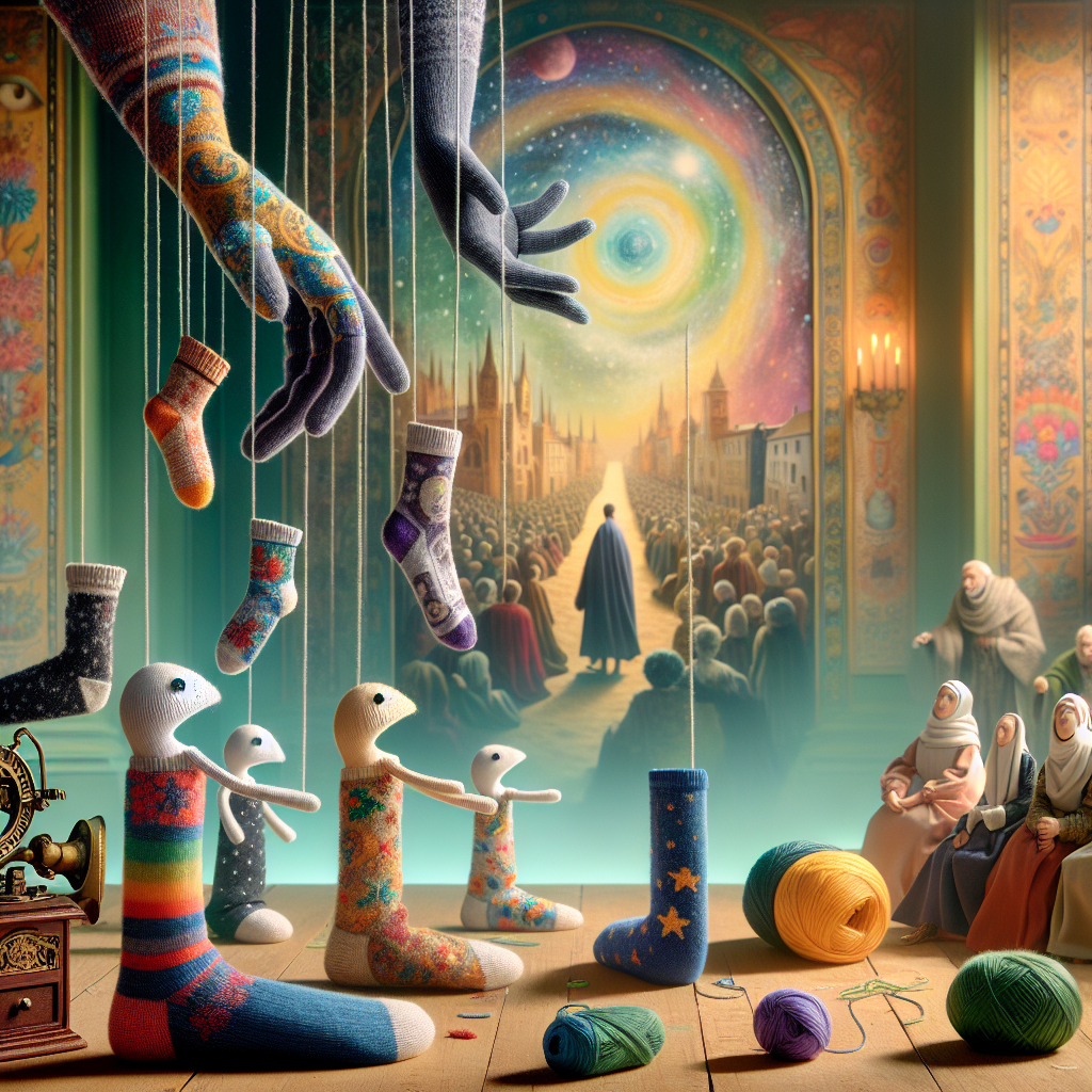 Sock Puppets, Shakespeare, and the Existential Void: How Yarn Creatures Taught Me About Mortality (and Inadvertently Started a Cult)