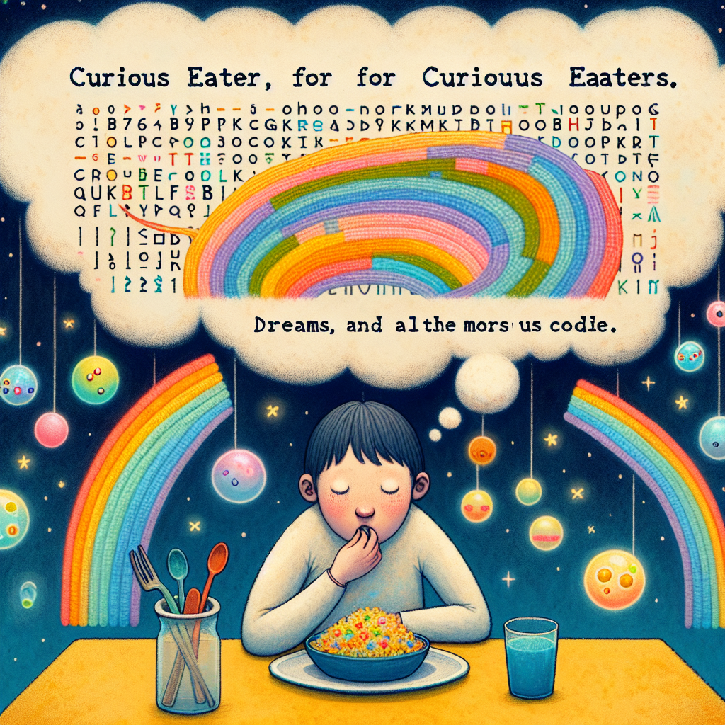 I Ate a Rainbow Once, and Now My Dreams Speak Fluent Morse Code: A Cautionary Tale for Curious Eaters