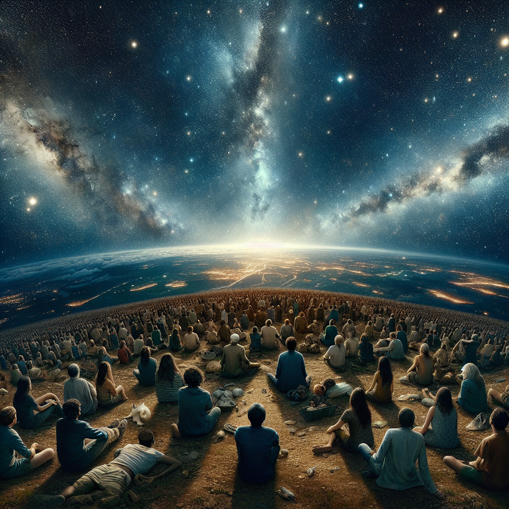 Eagle Eye View or Existential Exploration? We Stare at the Stars, Not Just Fish