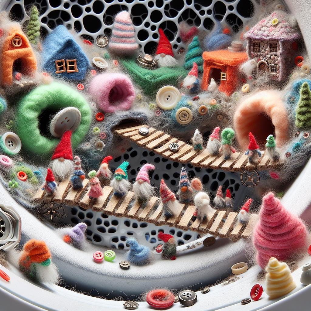From Hoard to Habitat: Building a Miniature Ecosystem Inside My Dryer Vent (Featuring Fuzzy Socks, Lint Gnomes, and the Occasional Lost Button)