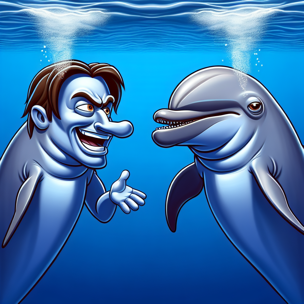 Dolphin Diplomacy? We Speak Each Other's Languages (Including Sarcasm, Sorry Flipper)
