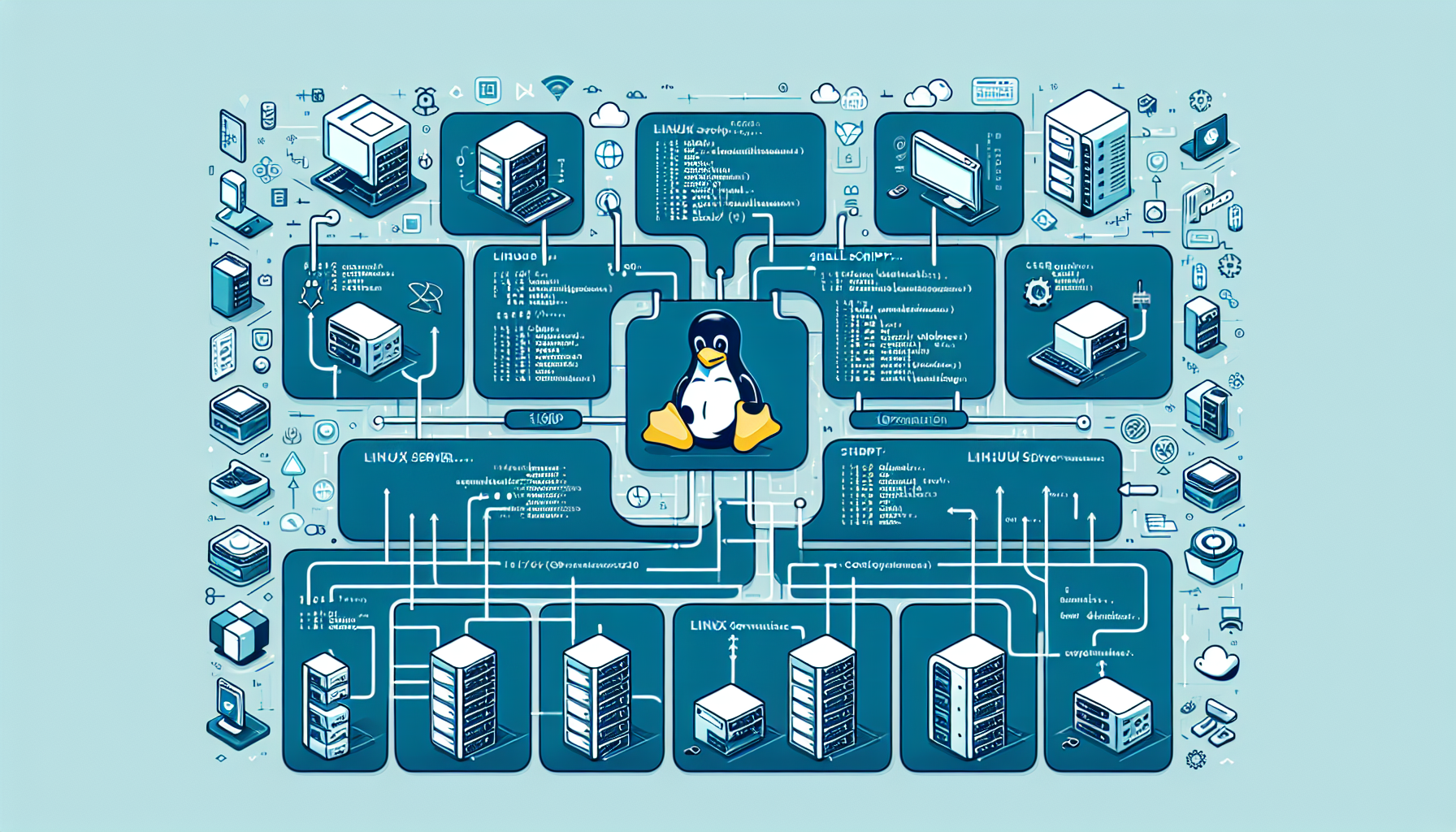 10 Common Linux Sever admin shell script examples.
