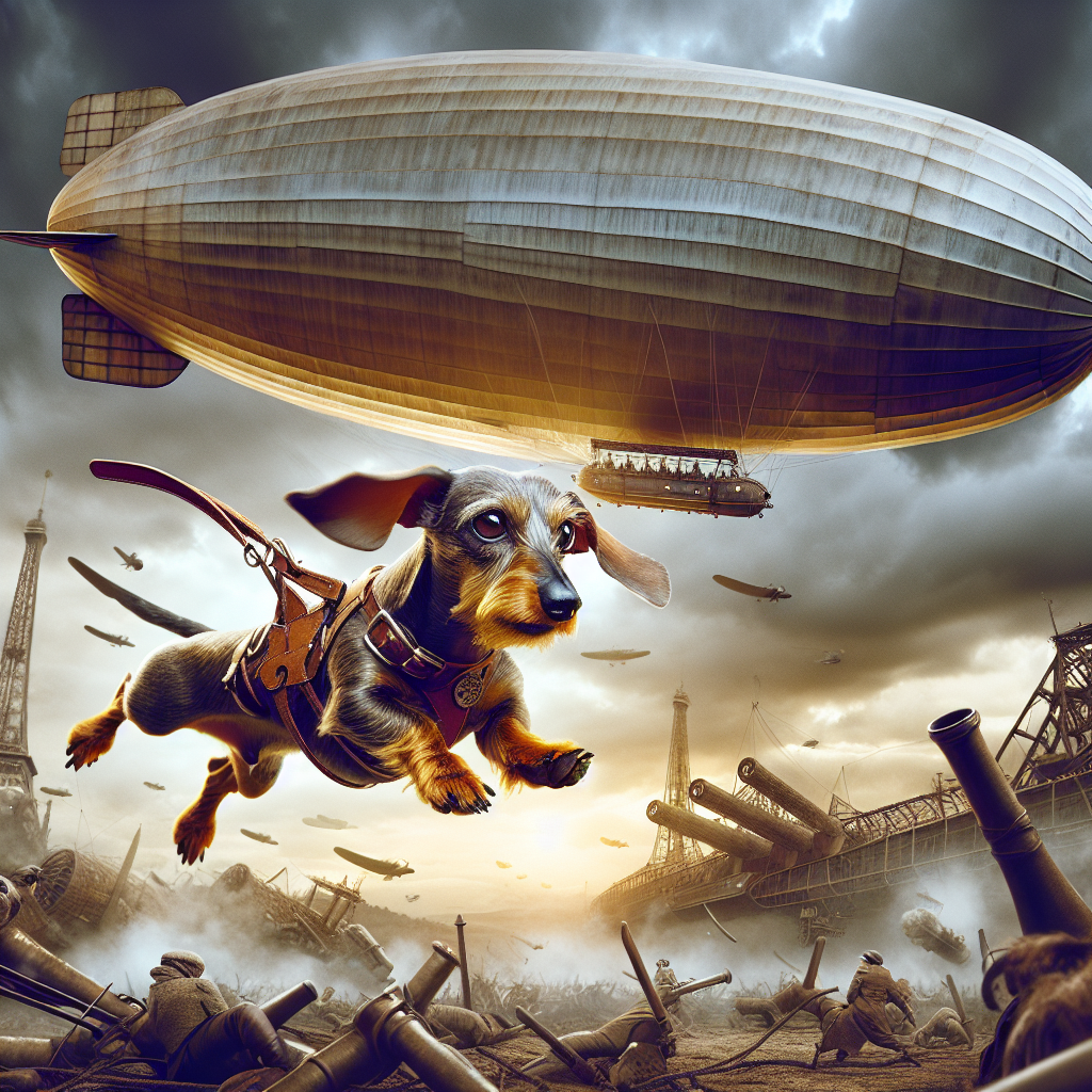 Dachs vs. Zeppelin: Canine Chaos in the Great Dirigible Dogfight of 1908