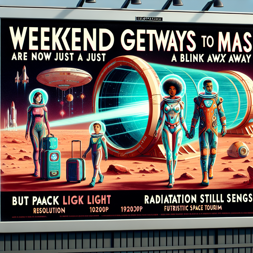 Teleportation Tourism: Weekend Getaways to Mars Are Now Just a Blink Away (But Pack Light, Radiation Still Stings)