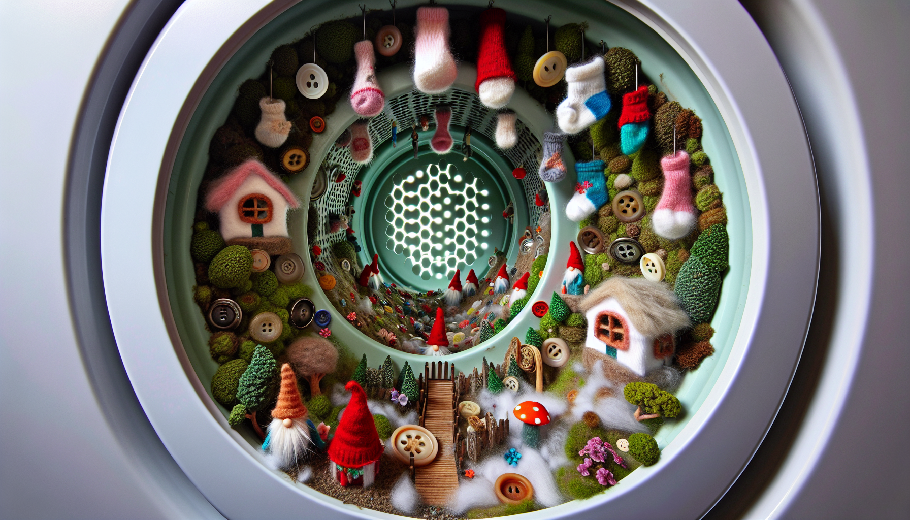 From Hoard to Habitat: Building a Miniature Ecosystem Inside My Dryer Vent (Featuring Fuzzy Socks, Lint Gnomes, and the Occasional Lost Button)