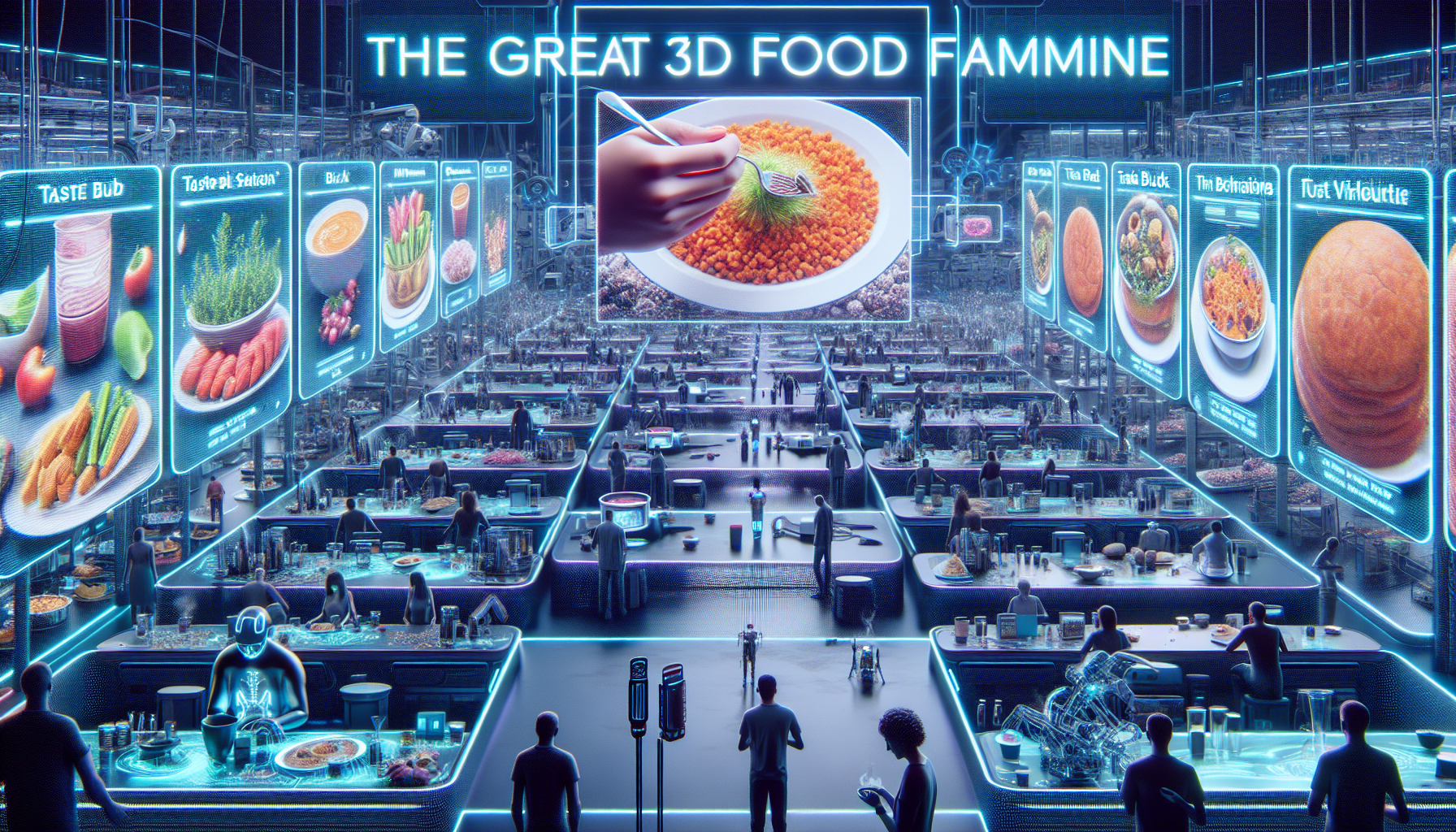 The Great 3D Food Famine: When Virtual Meals Fill Your Stomach, but Not Your Plate (And the Rise of Taste Bud Hacks)