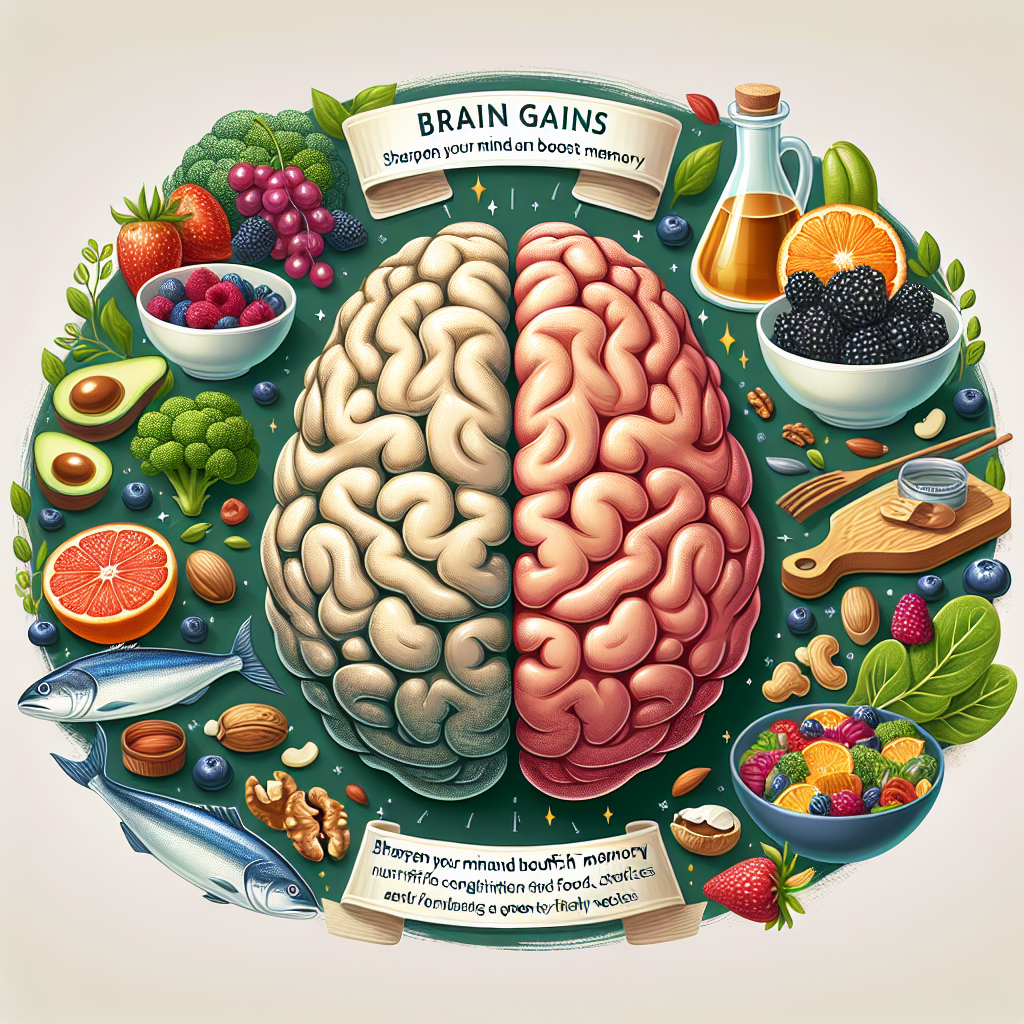 Brain Gains: Sharpen Your Mind and Boost Memory with Nutritious Food Choices