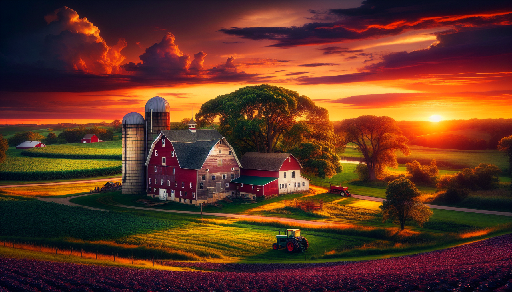 The Magic of the American Farm and Barns