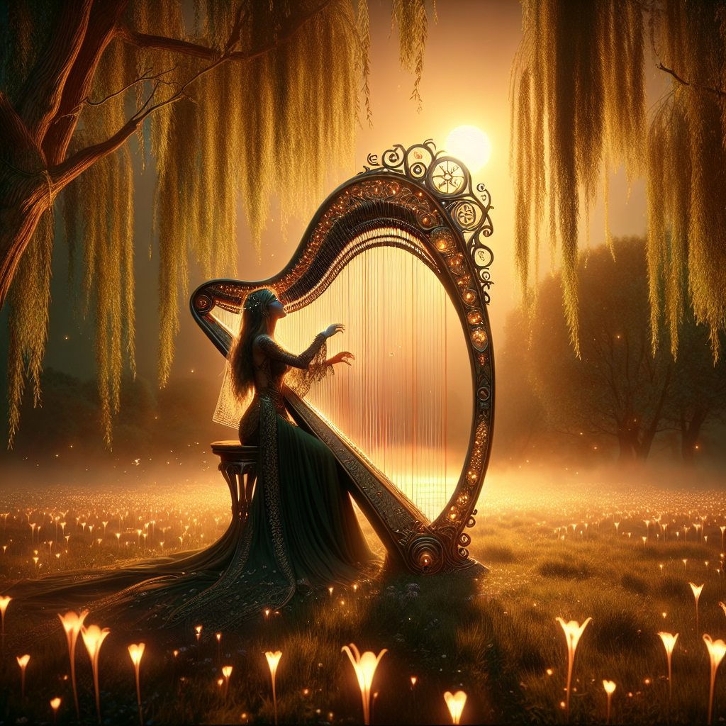Whispering Willows: Weaving Tales of Enchantment with Neo-Folklore Harp Songs