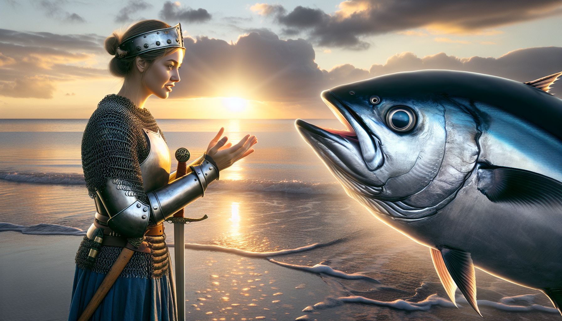 Joan of Arc and the Talking Tuna: Divine Guidance comes in Unexpected Packages (with Fins)