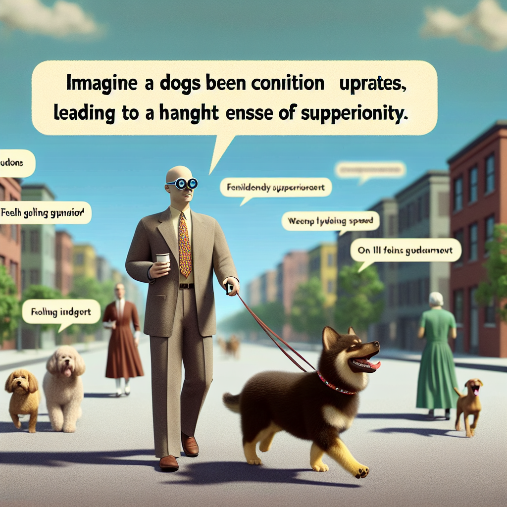 Pets, Posthuman? Canines Get Cognition Upgrades, Leaving Fido Feeling Superior (and Judging Your Walking Speed)