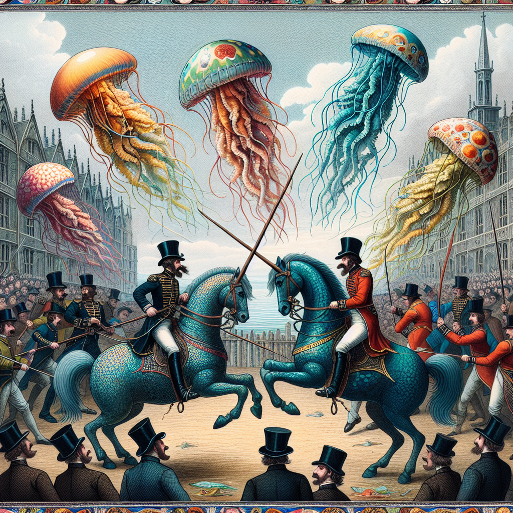 Jousting Jellyfish: The Unexpected Rise of Aquatic Gladiators in Victorian England