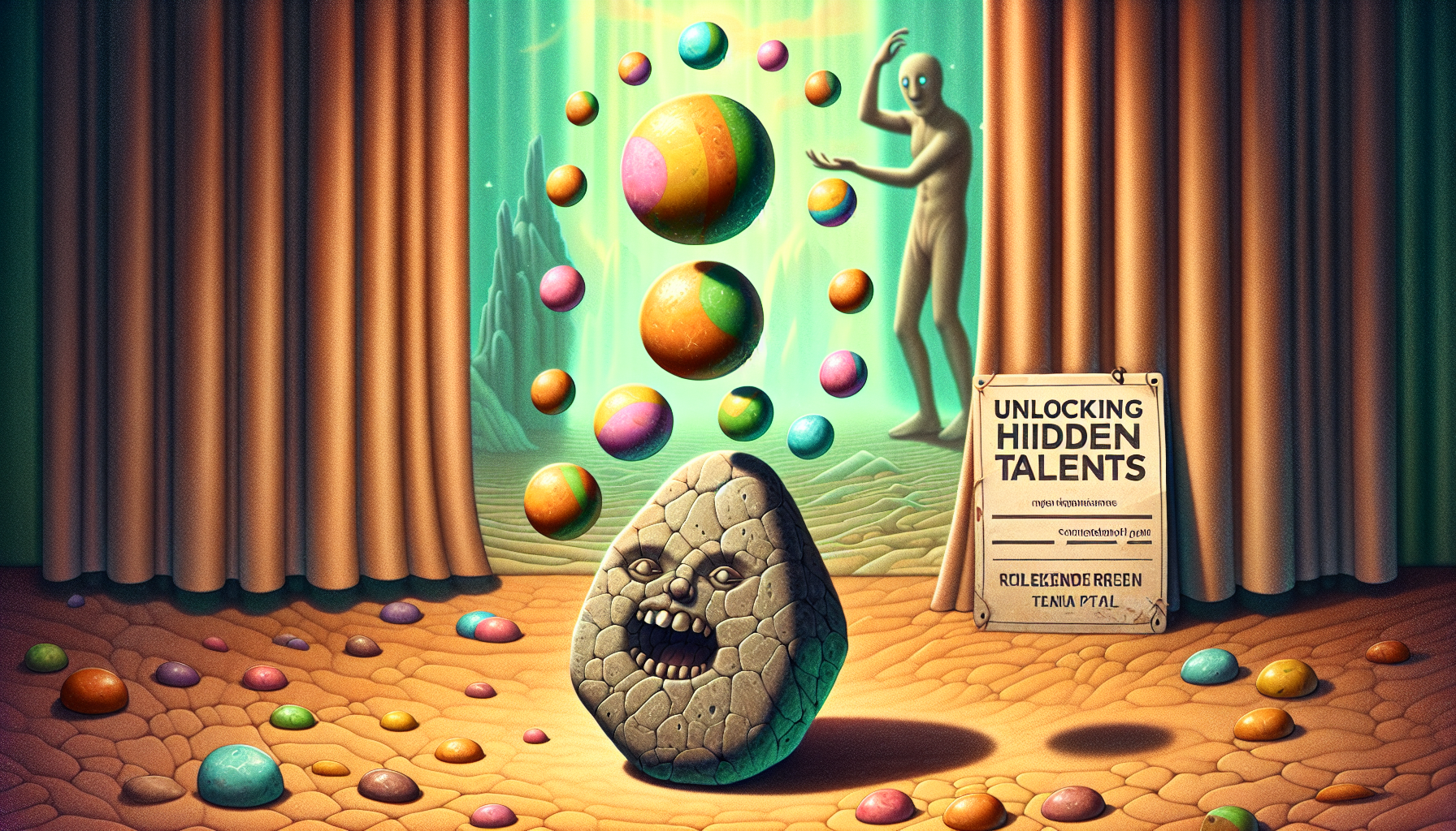 I Taught My Pet Rock to Juggle M&Ms: Unlocking the Hidden Talents of Inanimate Objects and the Existential Dread of a Pebble Juggler